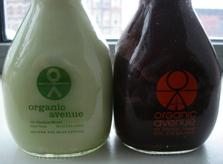 organic avenue smoothies