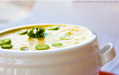 vegan carrot ginger jalapeno soup