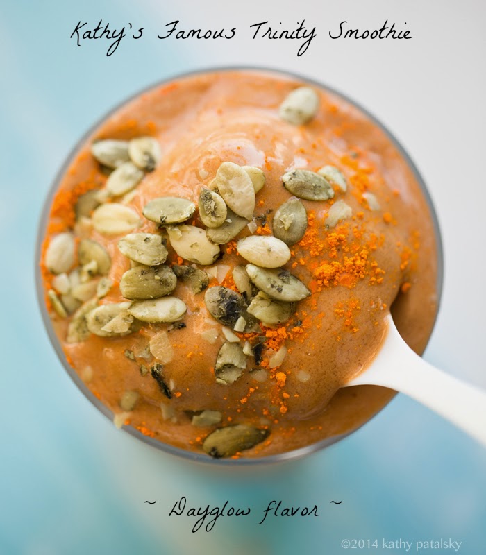 Kathy's Trinity Smoothie Dayglow trinity smoothie