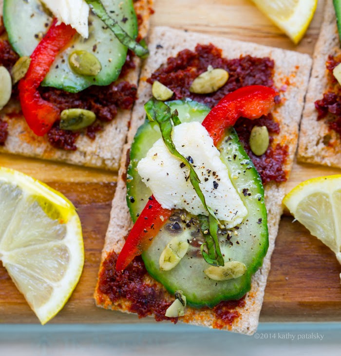 Amazing vegan appetizer Fire and Ice Cracker and a Le Pain review Amazing vegan appetizer Fire and Ice Cracker and a Le Pain review