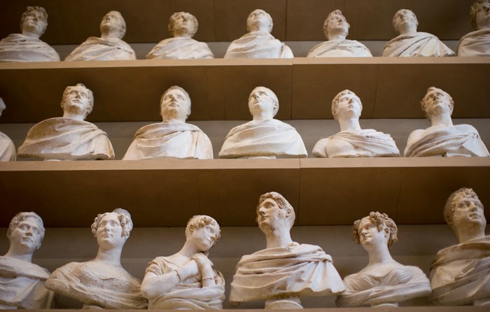 sculptures in the academie de arte sculptures in the academie de arte