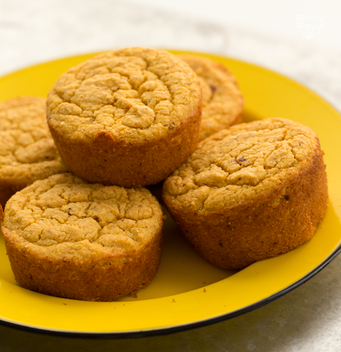 Buttery Vegan Corn Muffins