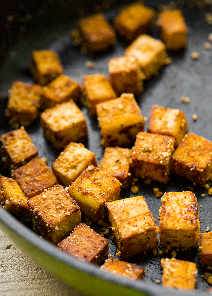 tofu croutons