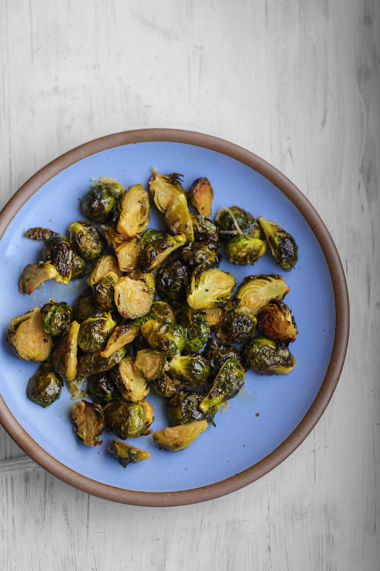 Maple Roasted Brussels Sprouts