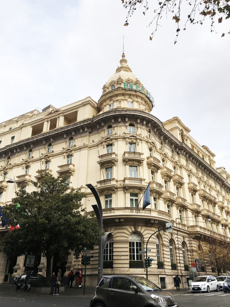 westin rome - exterior
