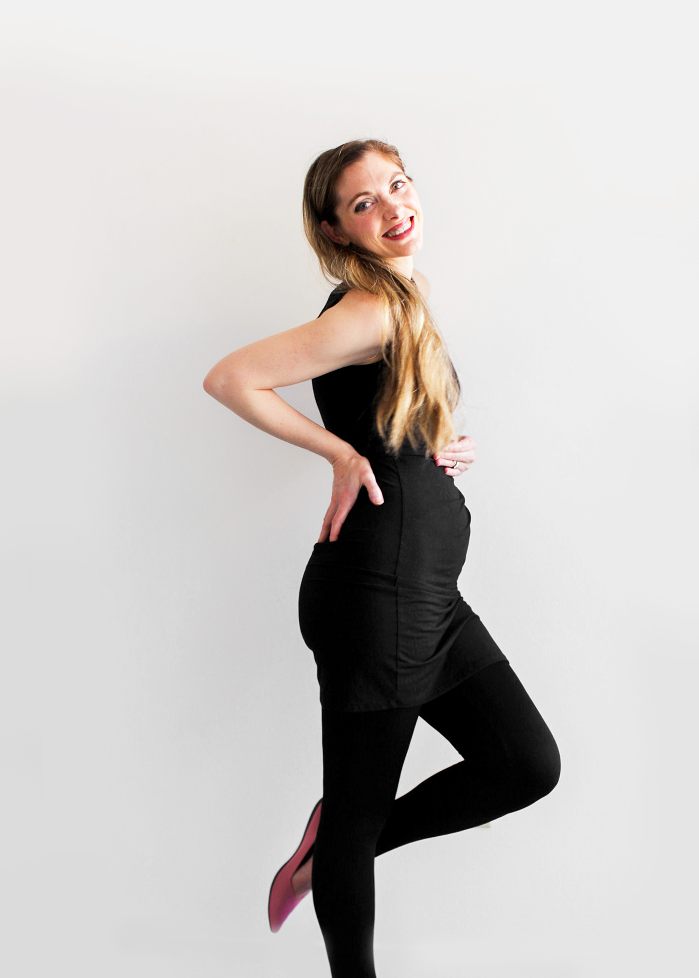 happy and pregnant at 20 weeks