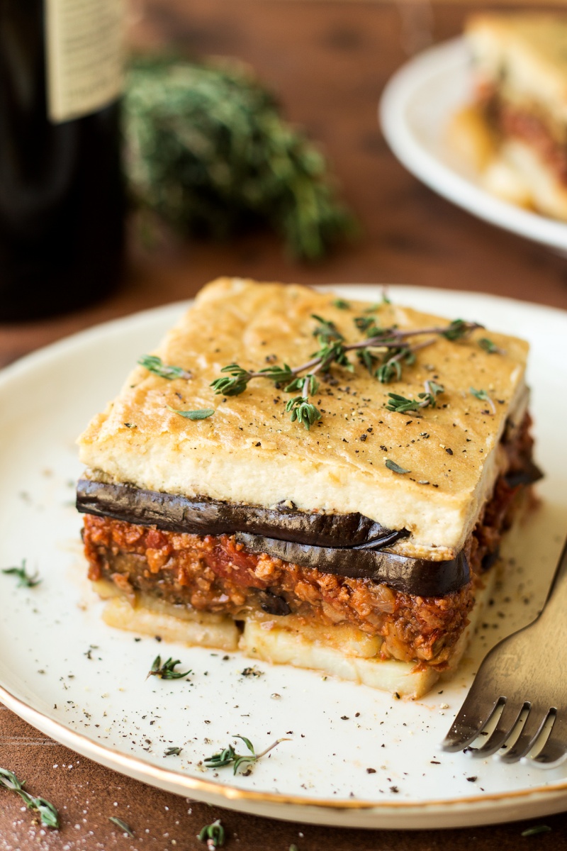 vegan moussaka casserole