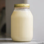 homemade soy milk