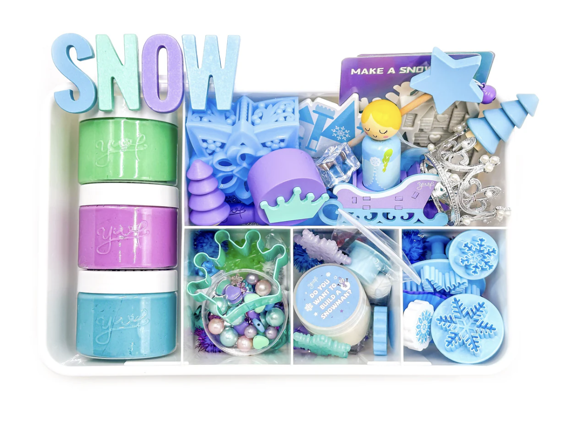 play doh kit snow