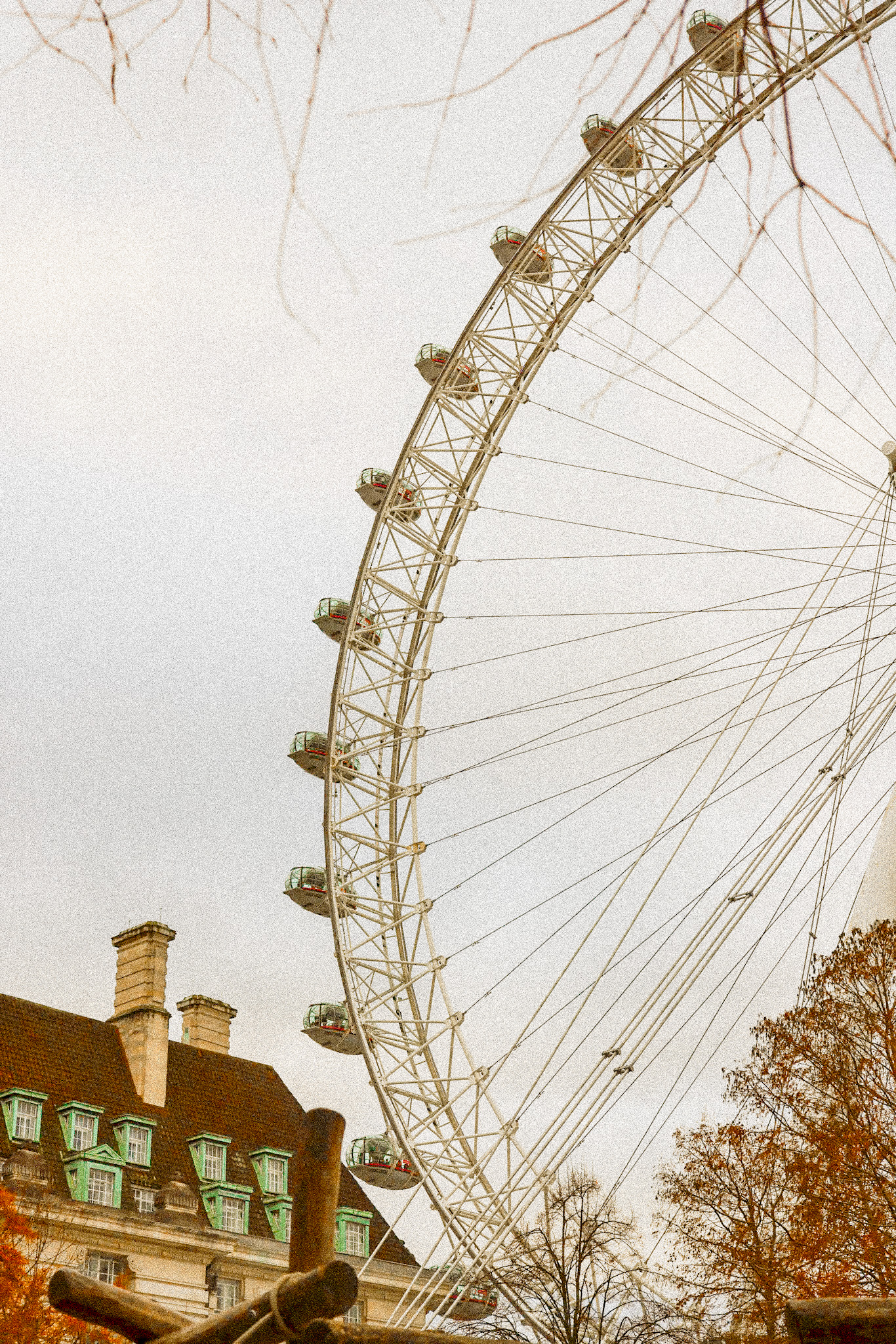 side of the London eye