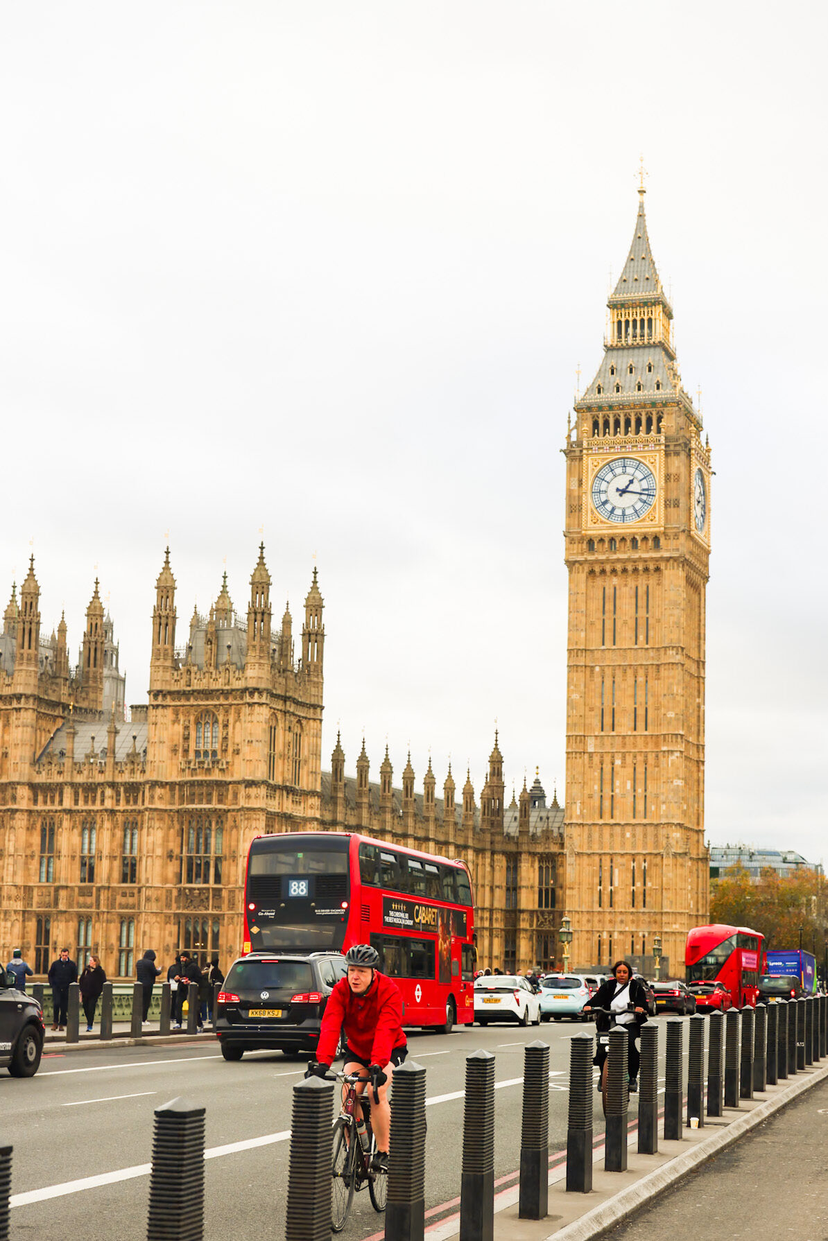 London Big Ben red bus