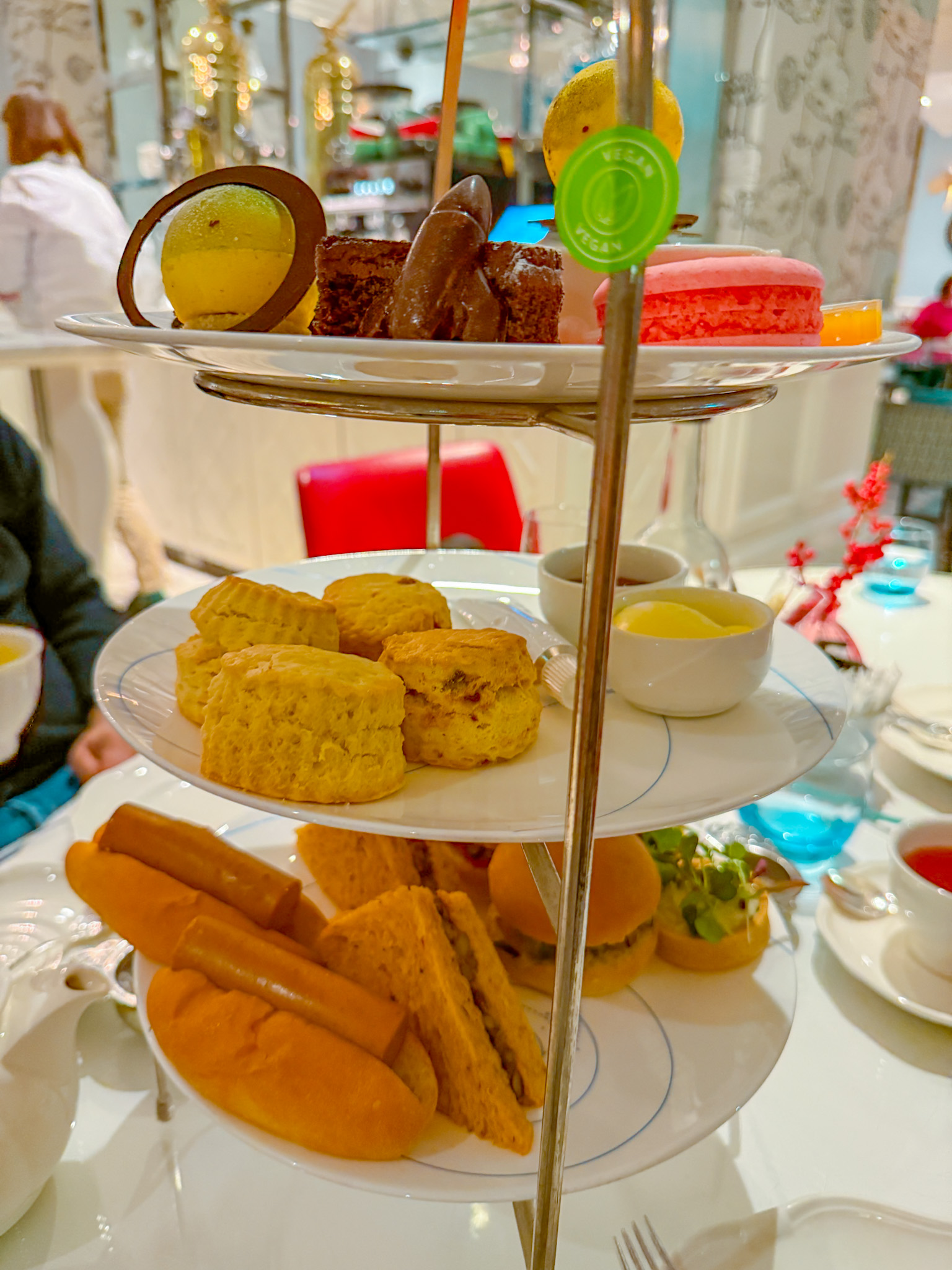 vegan science tea London ampersand hotel